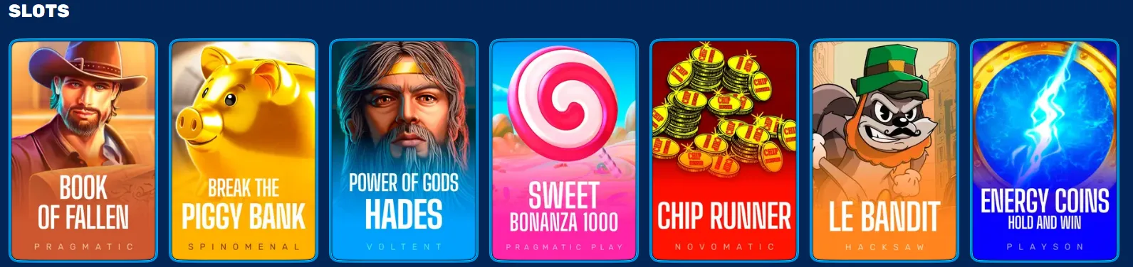 Popular online video slots and jackpots at SpinFin Casino