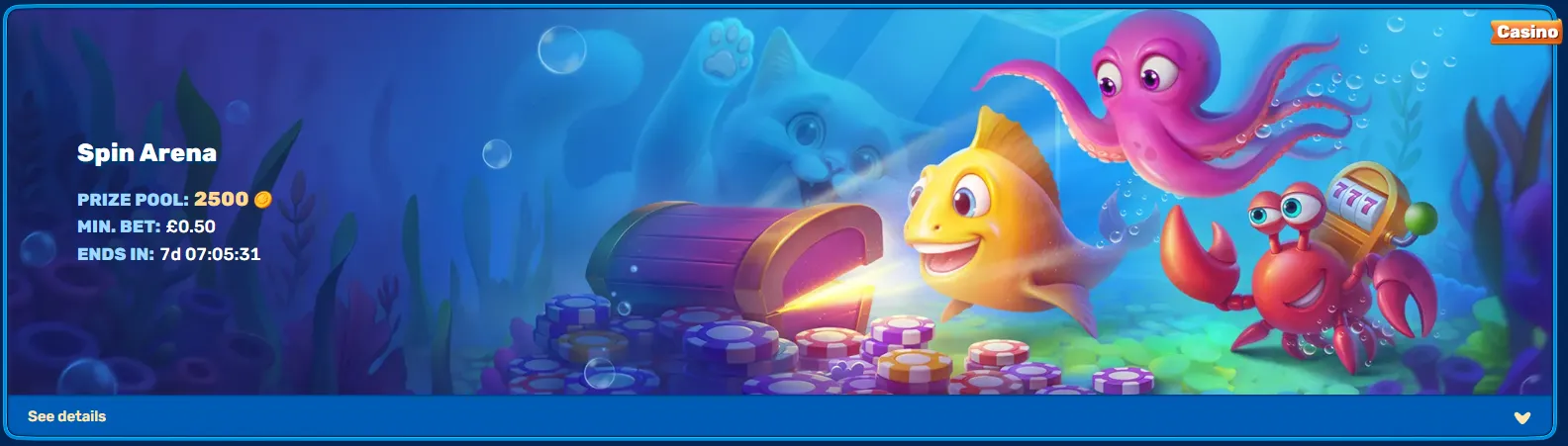 Active slot tournaments and leaderboard challenges at SpinFin